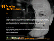 Tablet Screenshot of martin-heckmann.de